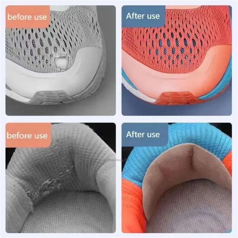 6PCS Sports Shoe Heel Repair Patches, Self-Adhesive Sneakers Vamp Insoles Patch, Anti-Wear Heel Protector Repair Stickers