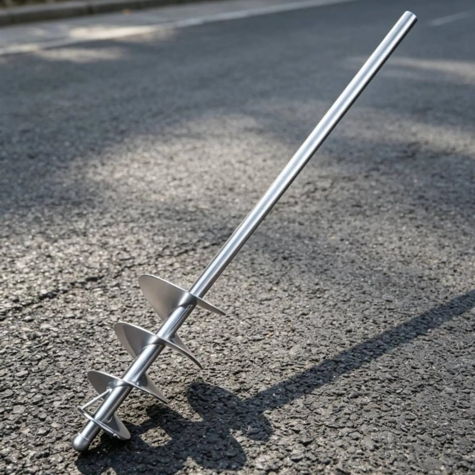 Helical Mixing Rod Extra Long Cement Blender Attachment Paint and Construction Binder Blender Paddle Versatile Power Tool