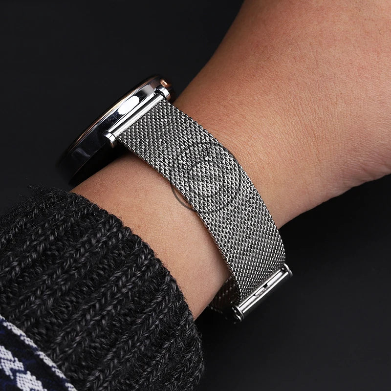 For Casio Moon phase square Stainless Steel Watch Strap MTP-M300 M305 MTP-1375 1374 Milan Mesh Men‘s 20mm 22mm Woman Bracelet
