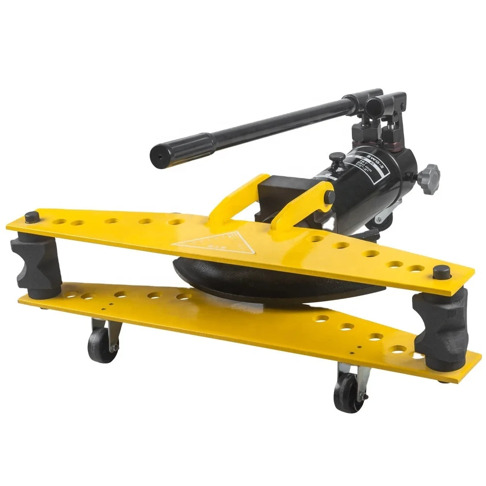 SWG-2 Hydraulic Steel Pipe Bender Machine - Metal Bending Tool for DIY Projects And Construction