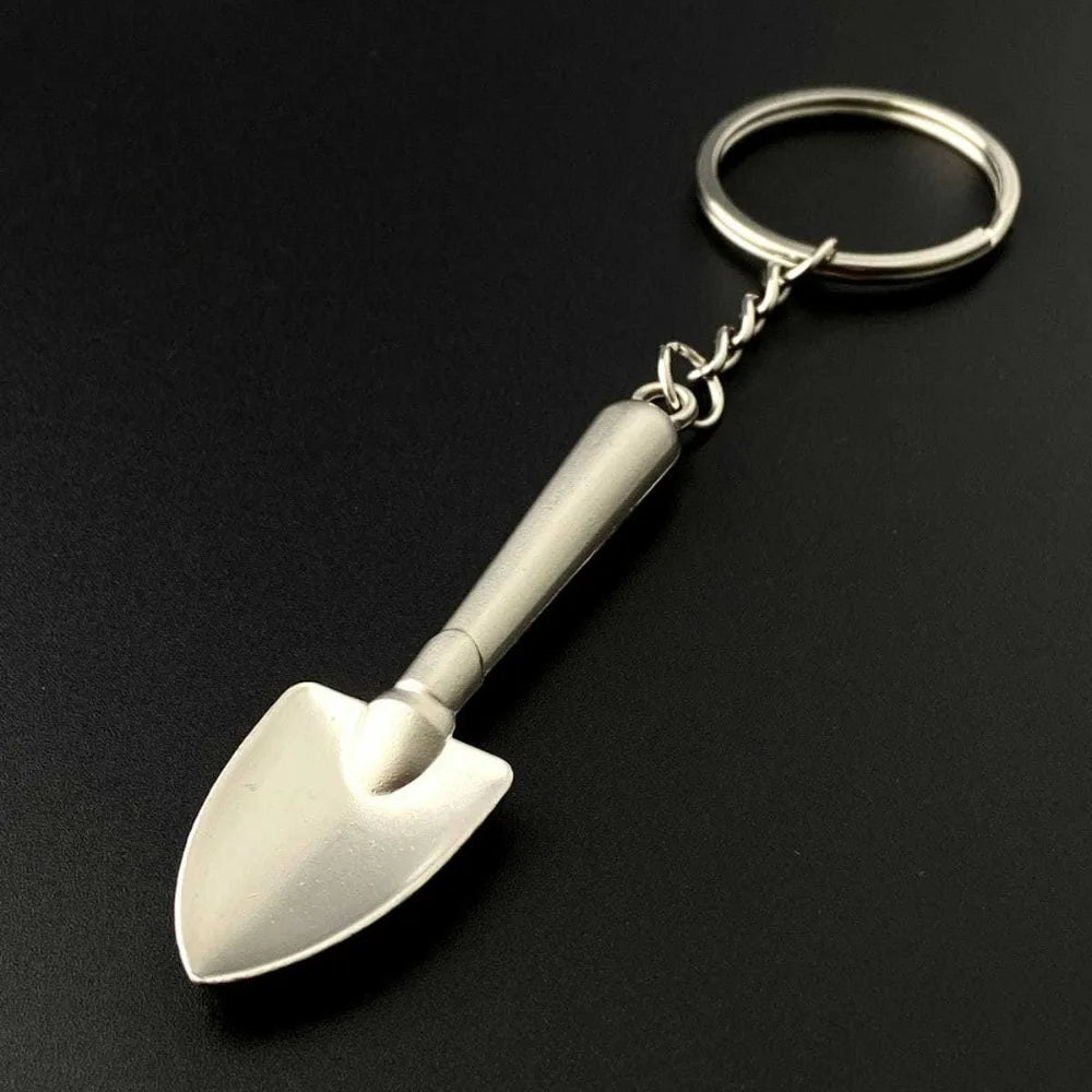 Construction Pretend Play Set Mini Multi DIY Toy Small Keyring Tools Metal Keychain Assorted Designs for Creative Play Gift Car