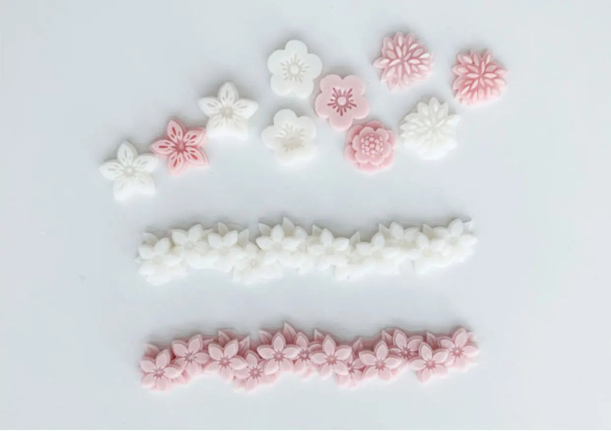 Flower Baking Mold DIY Resin Plaster Silicone Fondant Mould Cake Decoration Baking Tool