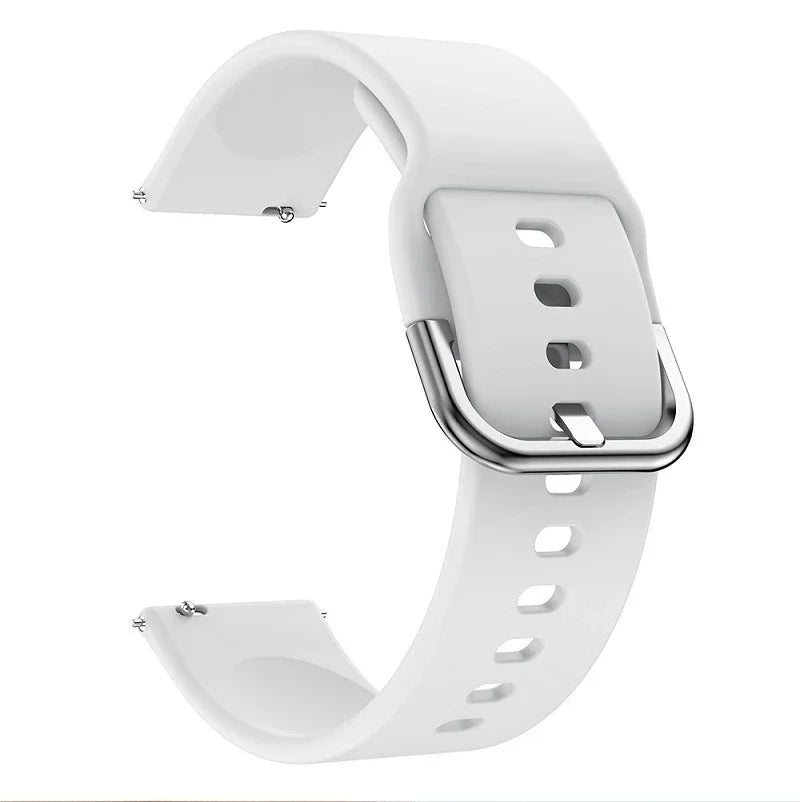 20mm/22mm Silicone band For Amazfit GTS/2/2e/3/4 GTS2 Mini/GTR 4/3/Pro/47mm/GTR2/2e/stratos 2/3 Bracelet Amazfit bip Watch strap