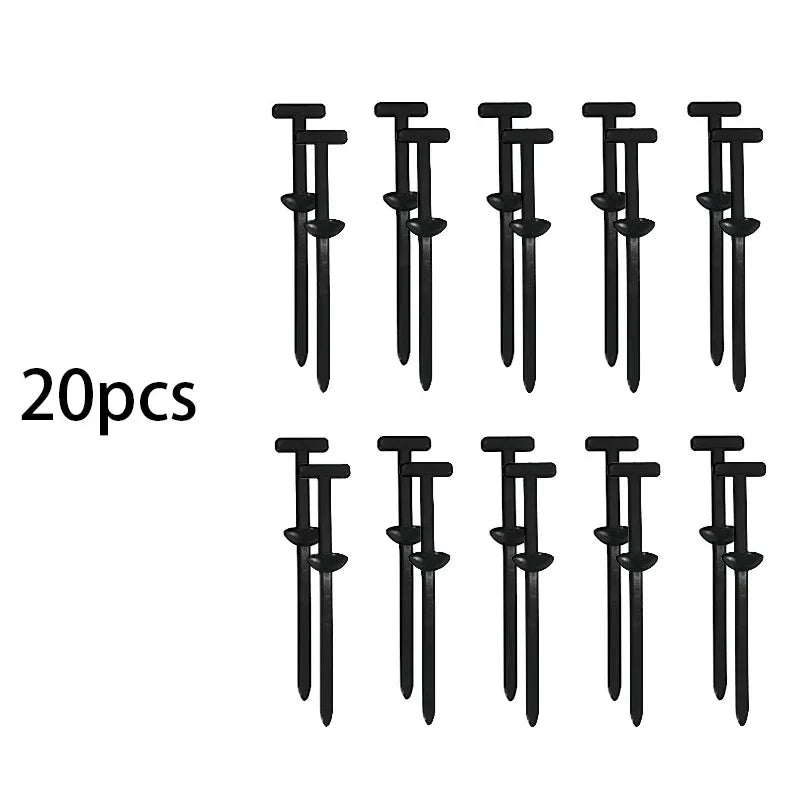 Cable tie buckle fixed through the core nail cable tie buckle mudguard fender inner lining trunk buckle