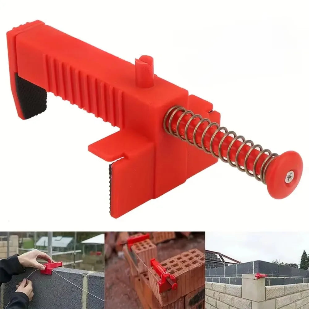 Bricklaying Tool Wire Frame Brick Liner Runner Construction Fixture for Wall Builder Building Measurement