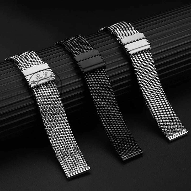 For Casio Moon phase square Stainless Steel Watch Strap MTP-M300 M305 MTP-1375 1374 Milan Mesh Men‘s 20mm 22mm Woman Bracelet
