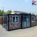 Customized Modern 20ft Expandable Container House Easy Install Tiny House With Bedroom Prefab House