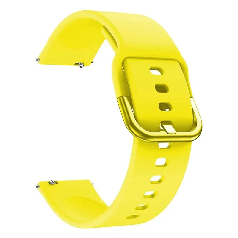 20mm/22mm Silicone band For Amazfit GTS/2/2e/3/4 GTS2 Mini/GTR 4/3/Pro/47mm/GTR2/2e/stratos 2/3 Bracelet Amazfit bip Watch strap