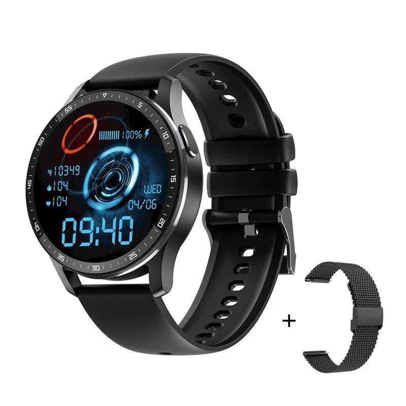 Original New Smart Watch TWS Bluetooth Headset 2 in 1 Men Sports Fitness Tracker IP67 Waterproof Women Heart Rate Health Monitor