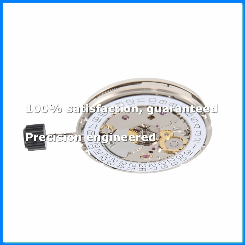 for ETA 2824-2 SELLITA SW200 White 3H Mechanical Watch Clock Movement-A49I