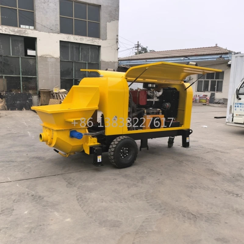 Dual-Circuit Hydraulic System Concrete Pump | Secondary Pouring Special Tool | China Factory Sale for Construction Site
