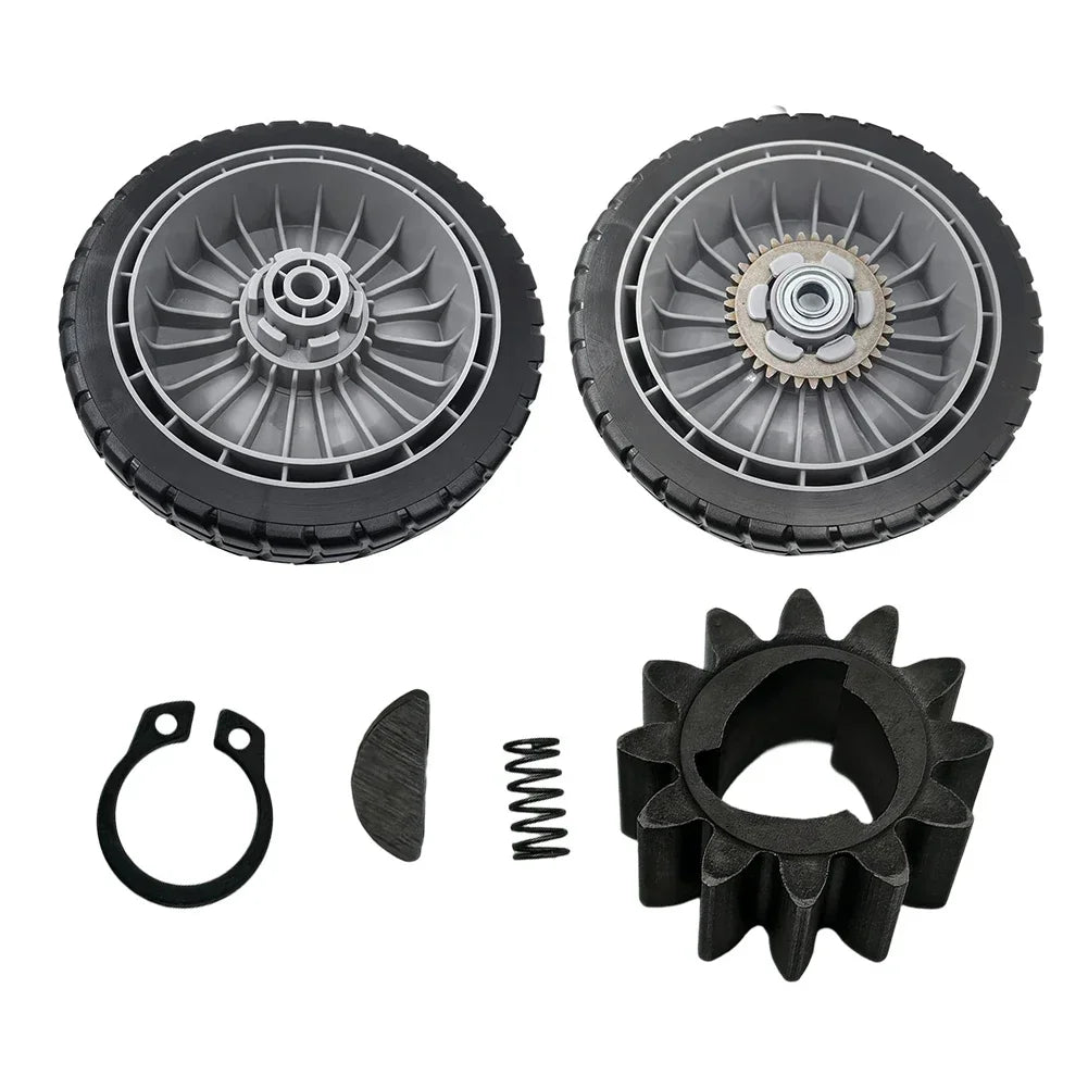 Lawn Care Tasks Bore 1 2 Inch Lawn Mower Wheels Compatible Lawn Mower Parts Tool Part Plastic Rubber Metal Construction