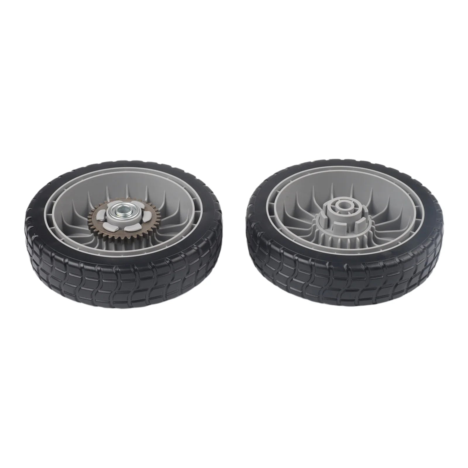 Lawn Care Tasks Bore 1 2 Inch Lawn Mower Wheels Compatible Lawn Mower Parts Tool Part Plastic Rubber Metal Construction