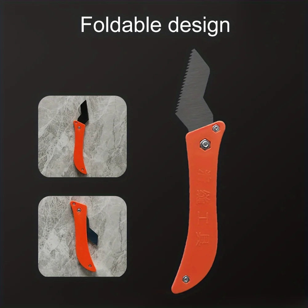 Professional Ceramic Tile Grout Remover Serrated Seam Cleaner Tungsten Steel Hook Knife For Floor Wall Seam Cement Cleaning Tool