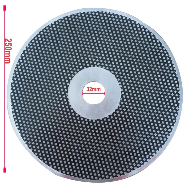 NEW Dental Diamond Disc Trimming Plaster Model on Model Cleaning Work Diameter 250mm (10 Inch) Inner 25mm/32mm Dentist Lab Tool