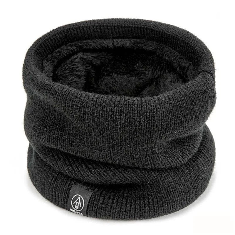 Thick Fleece Neck Gaiter Scarf for Winter Windproof Riding Face Mask Warm Thermal Neck Warmer for Men Women