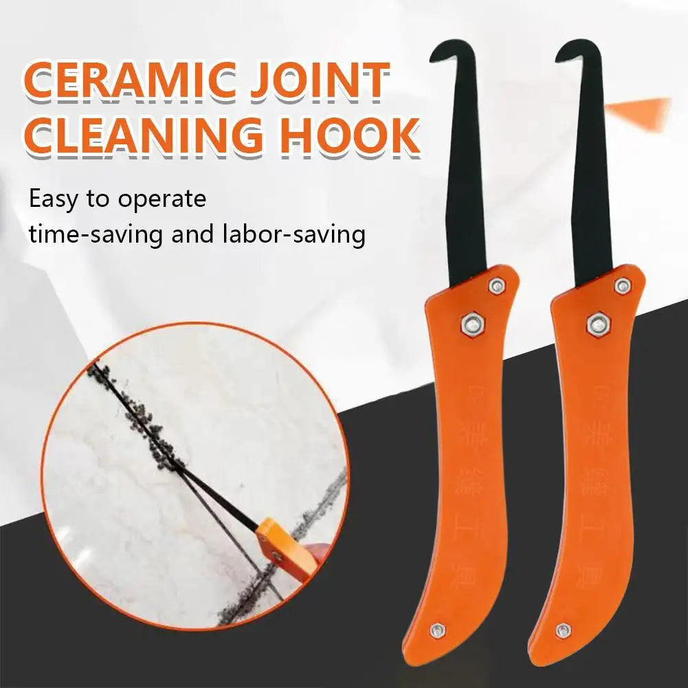 1/5PCS Ceramic Tile Hook Knife Tiles Repair Tool Hook Cleaning Removal Old Grout Cleaning Hand Tools