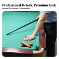 Snooker Cue Extension Handle No-Tool Installation Hardwood Wood Cue Extension Billiard Stick Extender Lightweight Construction