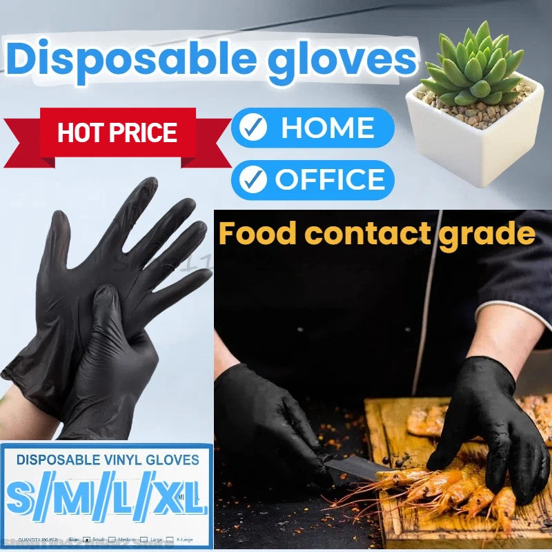 Disposable Gloves Nitrile Gloves Food Grade Cooking Gloves Food Safe Food Grade Safety Glove Tattoo Special GloveNitrille Gloves