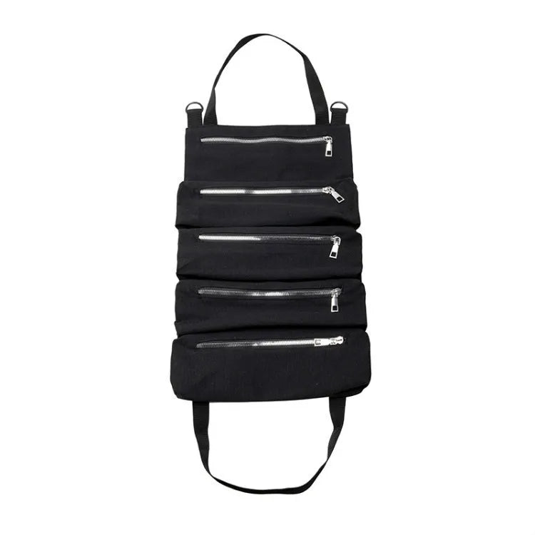 Multifunctional car seat back storage bag