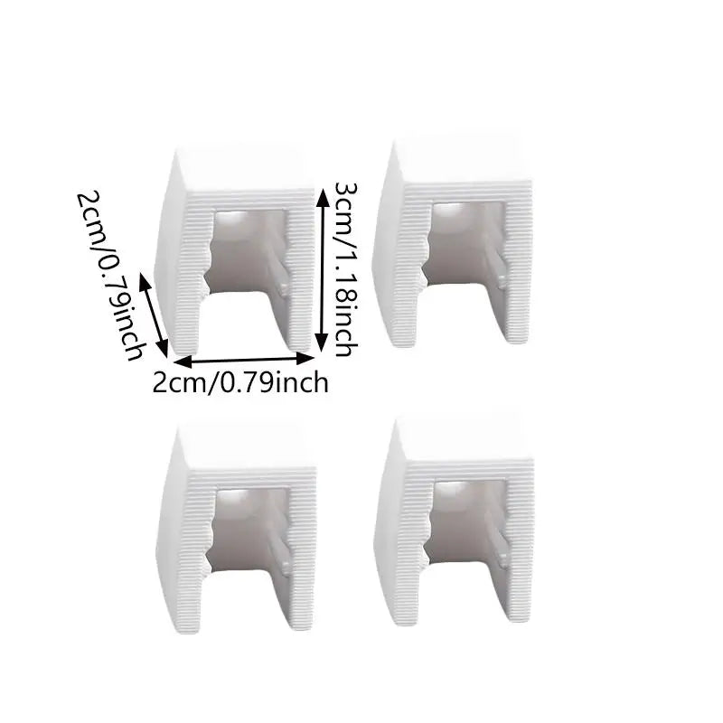 4Pcs/Set Pneumatic Tool Wall Mount Holder 3D Printed Air Tool Hanger Bracket For Garage Workshop Tool Storage Organizer