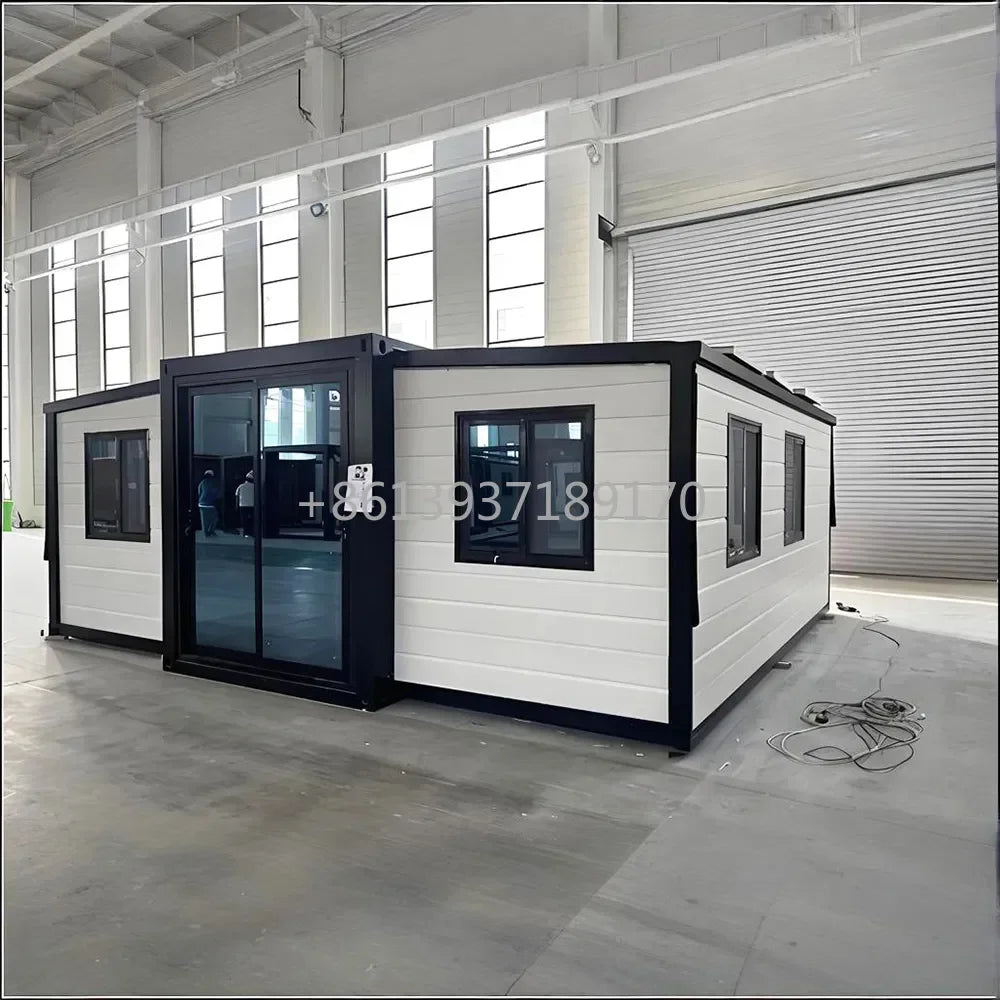20FT Prefabricated Tiny House Luxury Prefab Expandable Container Mobile Homes with 3bedroom/Bathrooms and Modular Design
