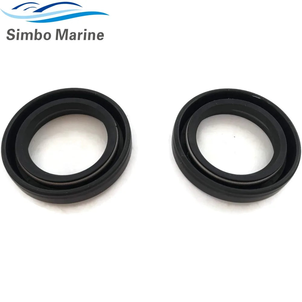 2pcs Boat Motor Oil Seals 93101-20048 for Yamaha Outboard F 8HP - 40HP 2 4 stroke Engine 93101-20107 93103-20002