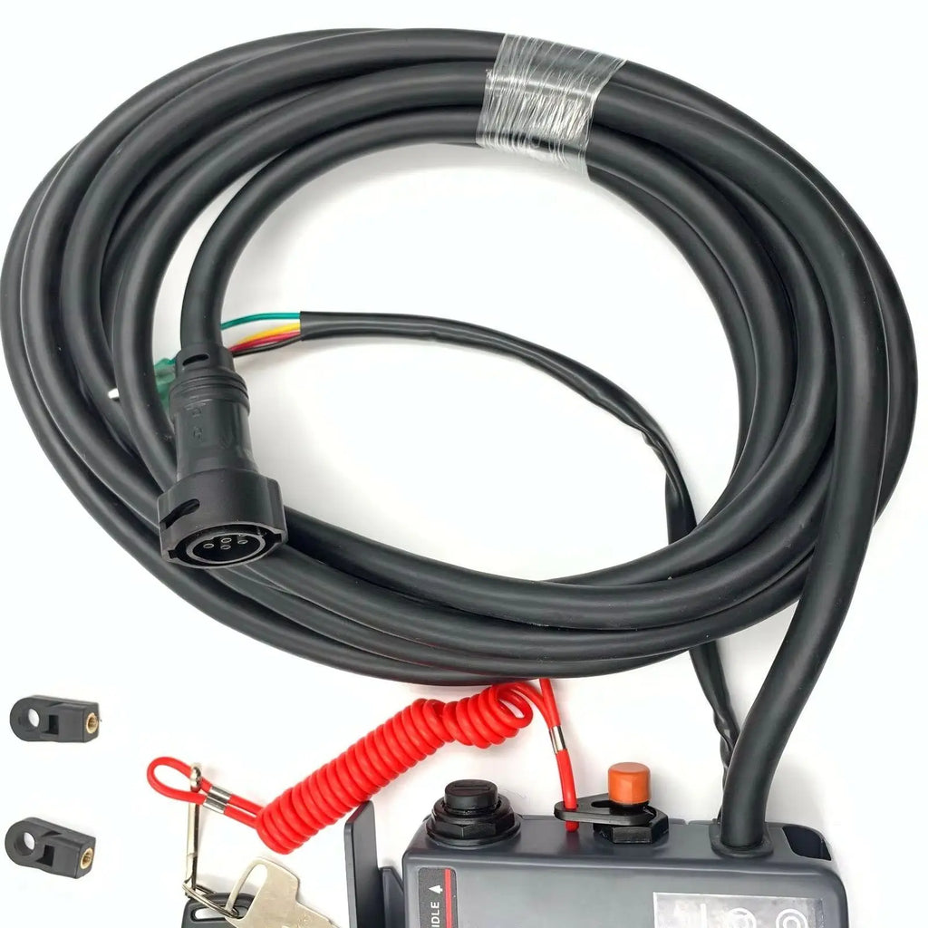703-48203 703-48230 Side Remote Control Box for Yamaha Outboard engine 703-48203-15 703-48230-14 7 pins Push/Pull to Open