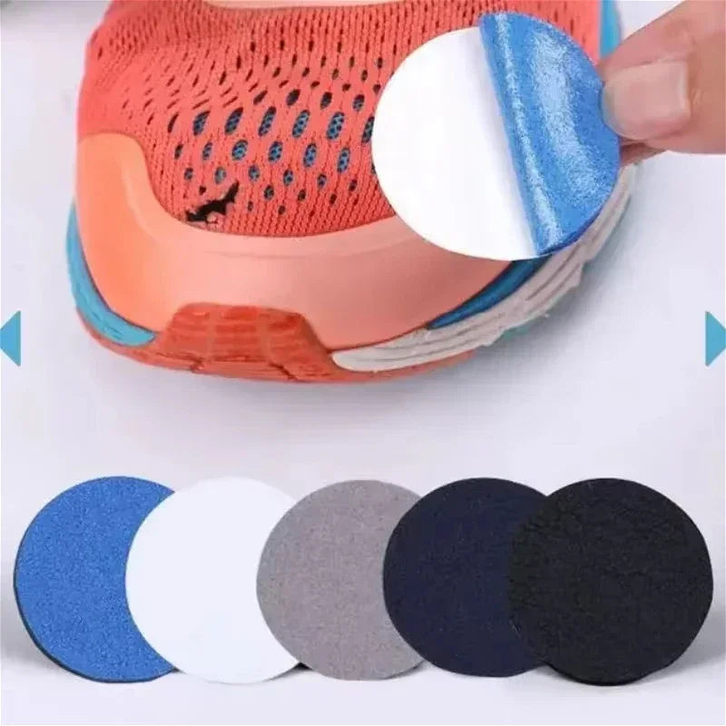6PCS Sports Shoe Heel Repair Patches, Self-Adhesive Sneakers Vamp Insoles Patch, Anti-Wear Heel Protector Repair Stickers