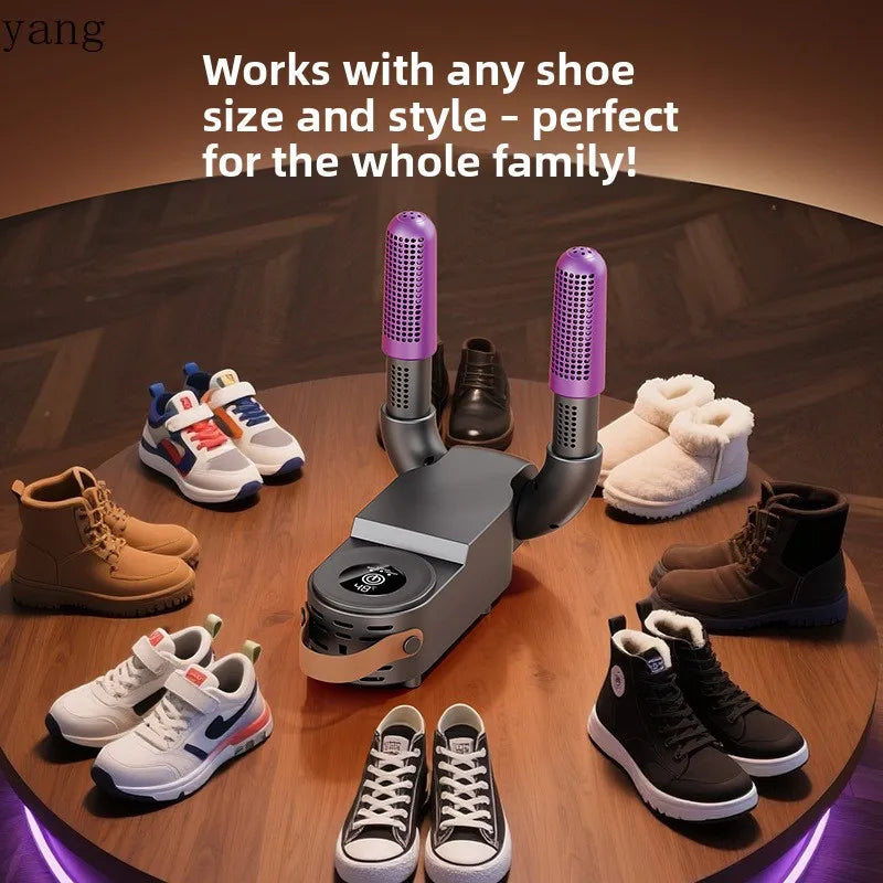 Yjq quick-drying shoe dryer household portable foldable shoe dryer