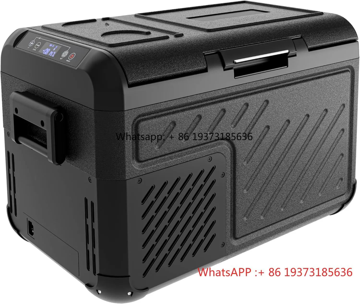 Euhomy Factory Sale AC DC Portable Car Fridges Refrigerator Freezer Car Cooler Compressor Cooling Fridge for Outdoor