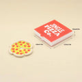 ▶1/12 Dollhouse Simulation Mini Pizzas Model With Pizza Box Dollhouse Kitchen Food Decoration Dolls House Pretend Play Toys