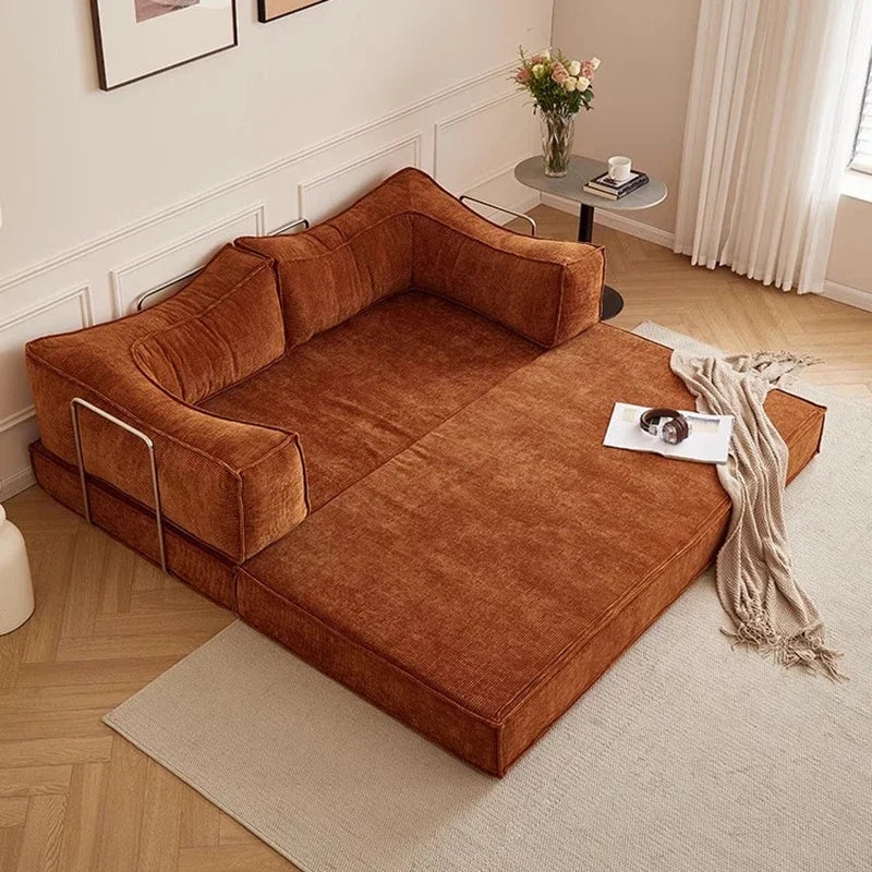Custom Size Contemporary Convertible Extendable Sleeper Sofa-Low Price 3-Seater Living Room Small MOQ 1 Piece Dropshipping