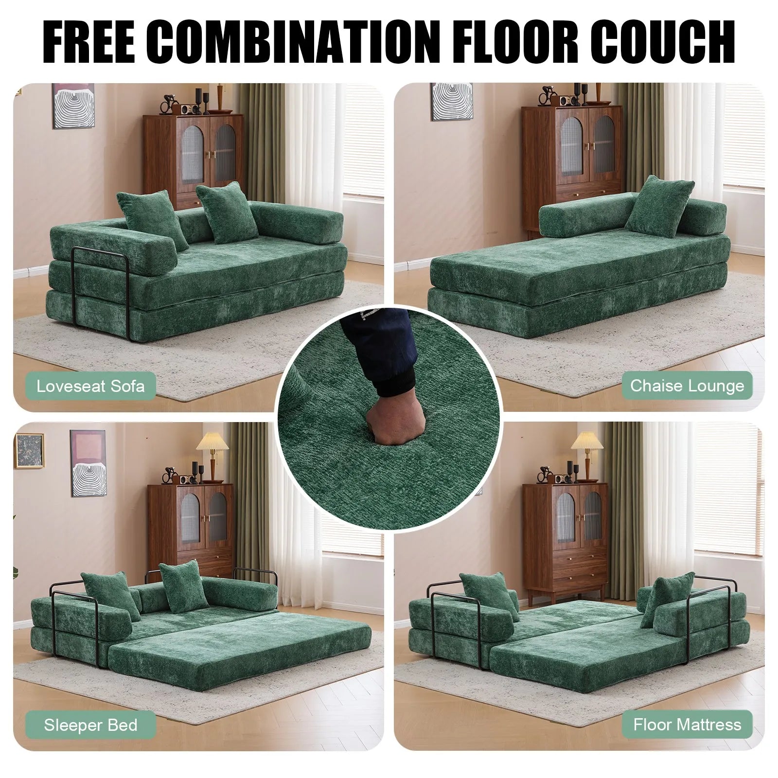 Best Seller Sofa Bed Foldable Vacuum Compressed - Space Saving for Apartment Dormitory Free Shipping