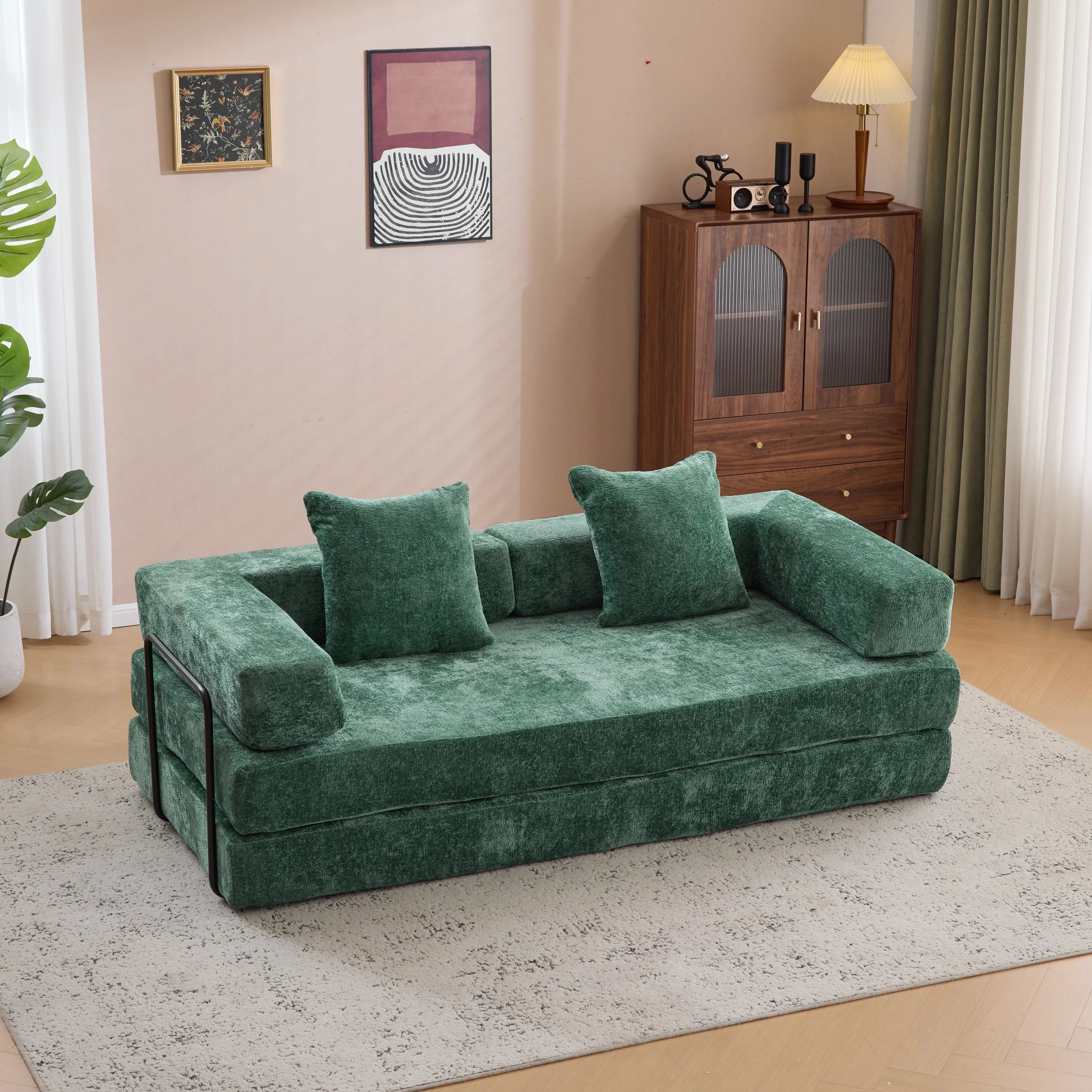 Best Seller Sofa Bed Foldable Vacuum Compressed - Space Saving for Apartment Dormitory Free Shipping