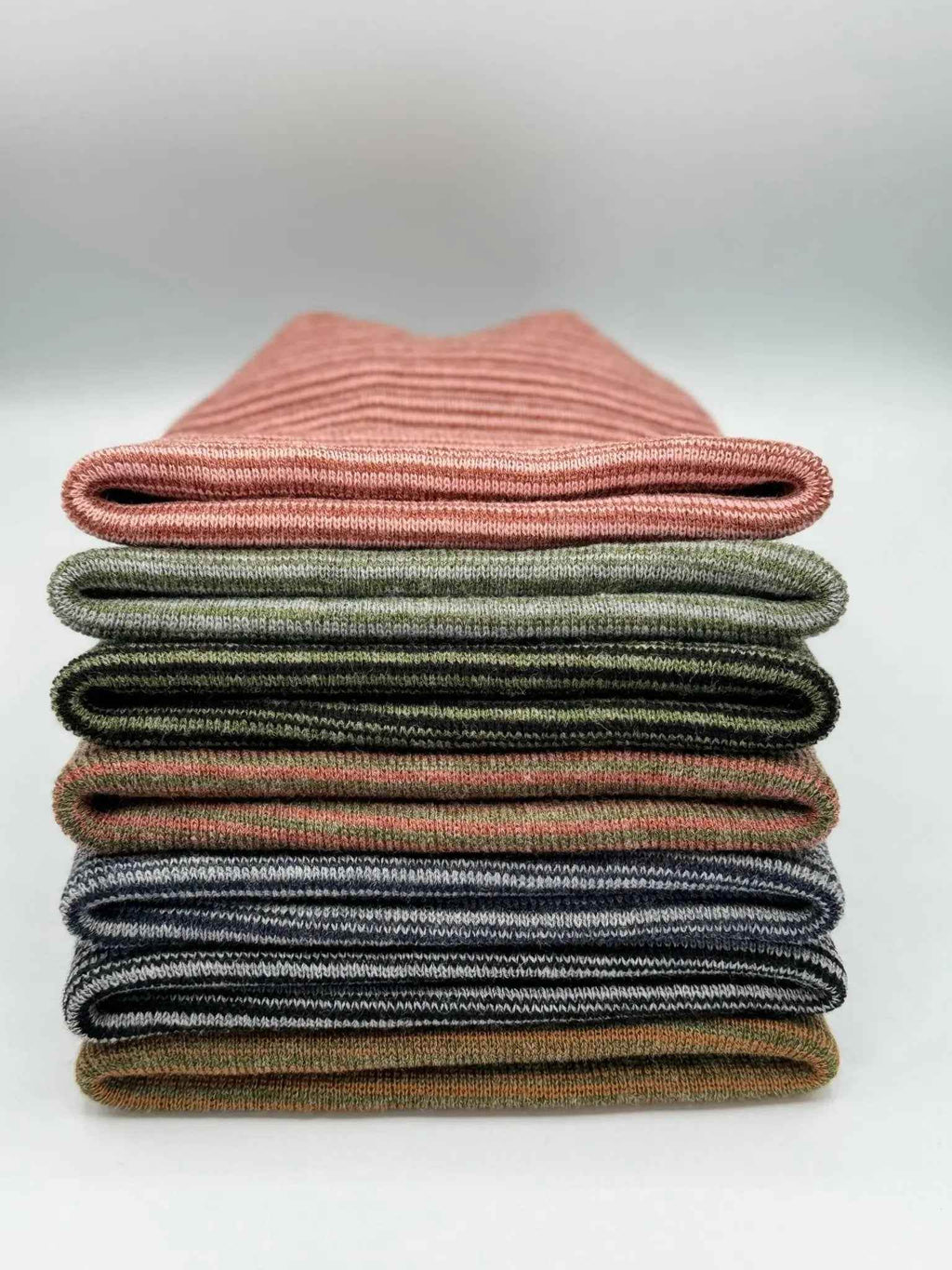 HAAKWEAR H-Stitch Cuffed Beanie - Trending Men’s & Women’s Beanie | Burgundy/Pink Contrast | Made in USA