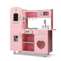Keezi Kids Kitchen Play Set Wooden Pretend Toys Cooking Children