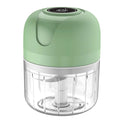 250ml Garlic Masher Crusher Electric Kitchen Food Chopper USB Portable