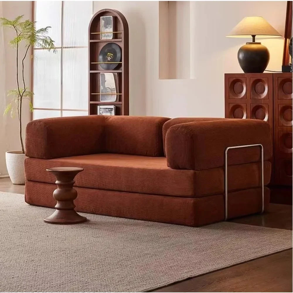 China Convertible Sofa Bed Foldable Vacuum Compression Frameless Boneless Air Compression Sofa Bed Bed Cover for Apartment