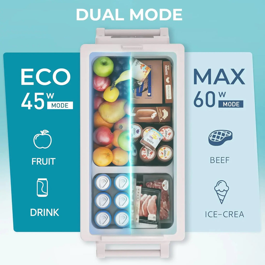 Euhomy Hot Selling Refrigerator 38QT(35L) Electric Cooler 12v Portable Car Refrigerator Cooler Box for Travel