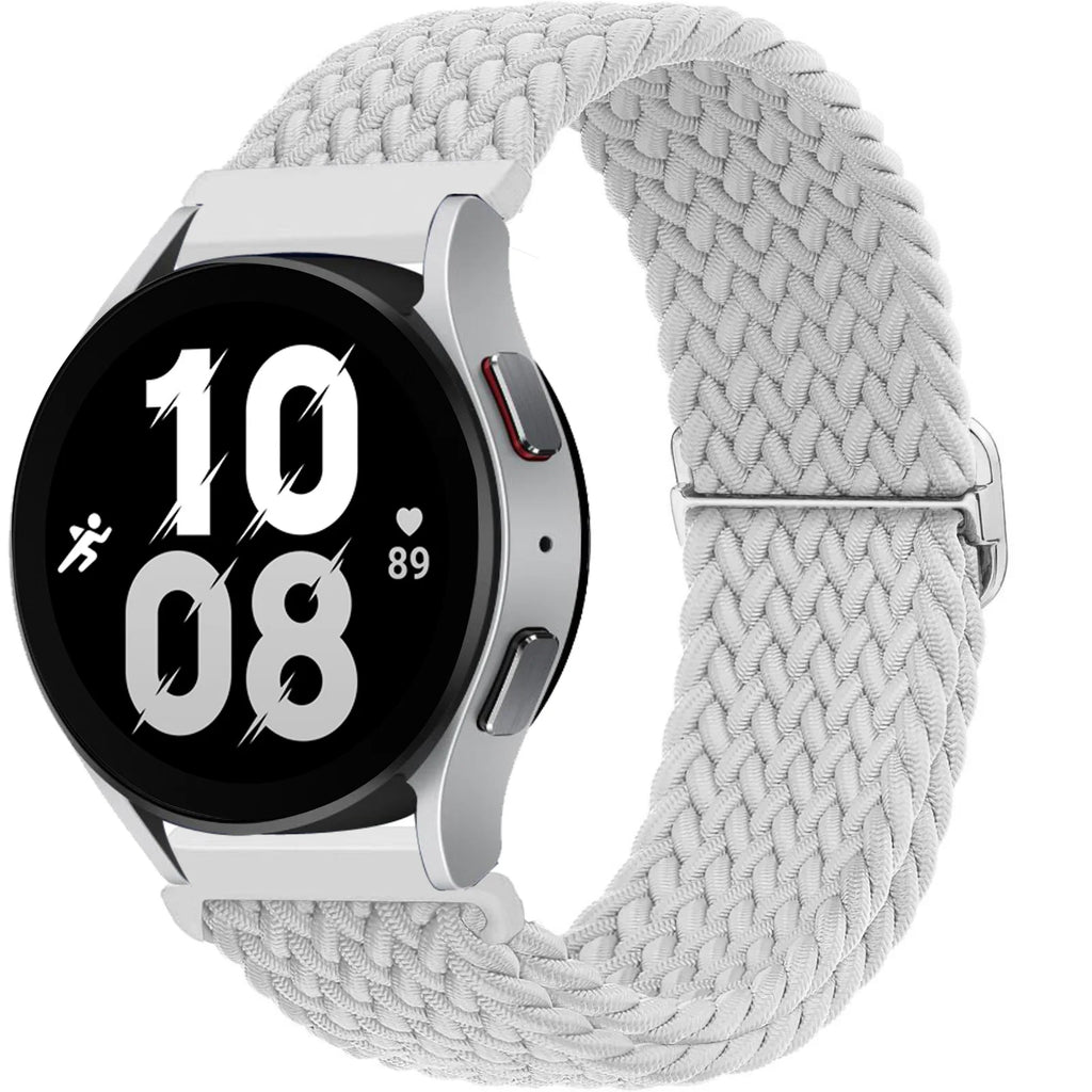 20mm/22mm Band For Samsung Galaxy Watch 7/4/6/5 pro/6 Classic/gear s3/active 2 Braided Solo loop bracelet Huawei GT 2e 3 4 Strap
