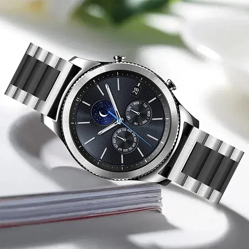 20mm/22mm Milanese band For Amazfit GTS/4/2/2e/3/GTS2 Mini/GTR2/4/3/Pro stratos Metal stainless steel Bracelet Amazfit bip strap