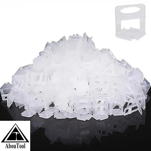 100PCS Tile Leveling System Clips Spacer PE Material Spacers for Ceramic Wall Tile Leveling Construction Tools  Building Tools