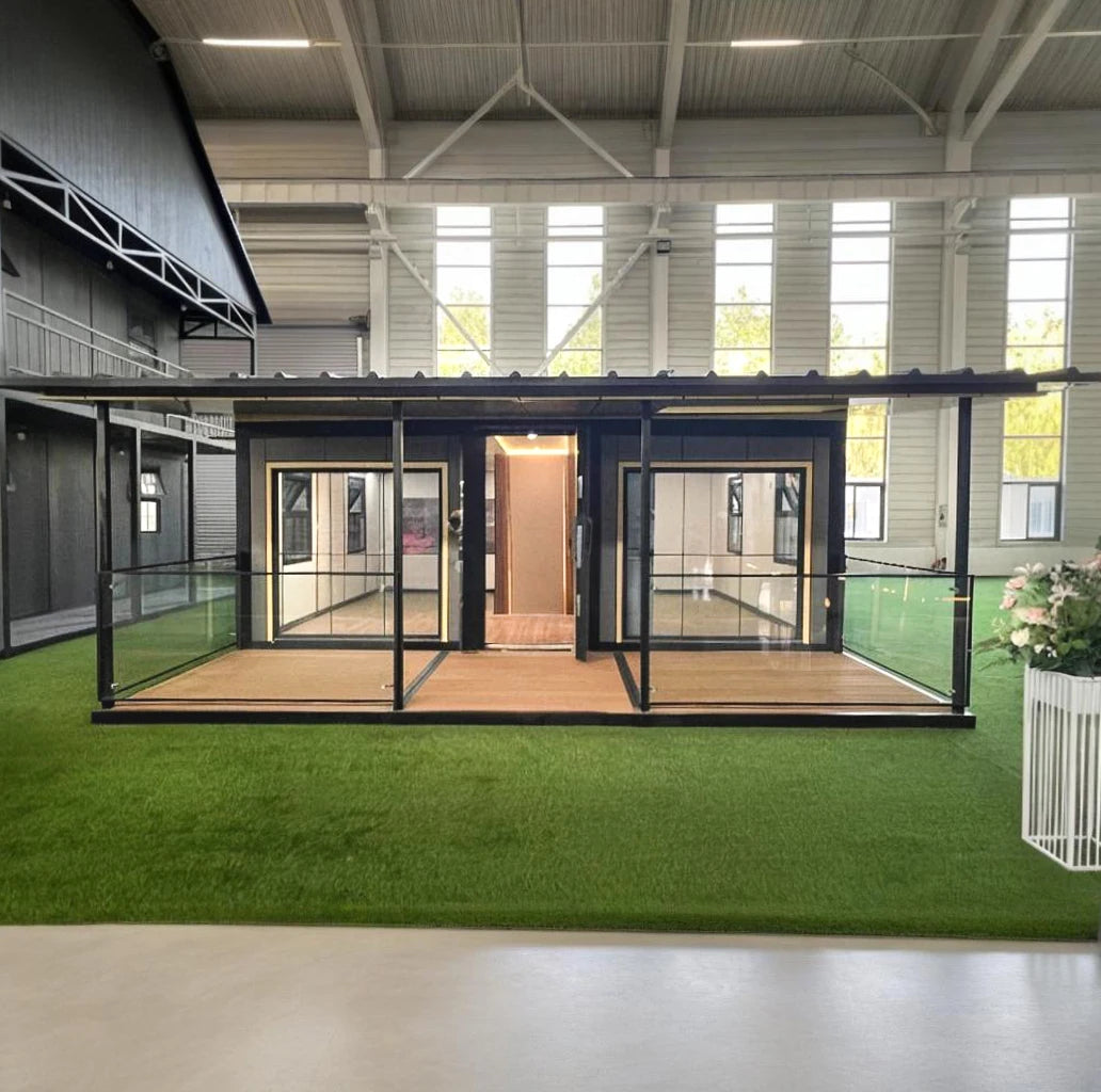 Customized 20ft 40ft Foldable Container House Prefabricated Home Mobile Outdoor House Expandable Container House La Casa Prefabr