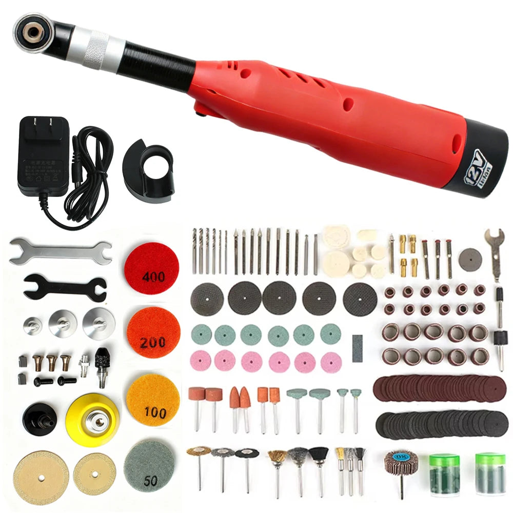 Cordless Ceramic Tile Beauty Sewing Tool 80W 12V Electric Seam Cleaning Machine Electric Straight Grinder Sander Polisher Cutter