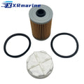 Fuel Filter Kit 35- 8M0093688 For Mercury 866171A01 for MerCruiser MIE and Bravo 5.0L 5.7L 6.2L 8.1 MPI Engines 35-892665