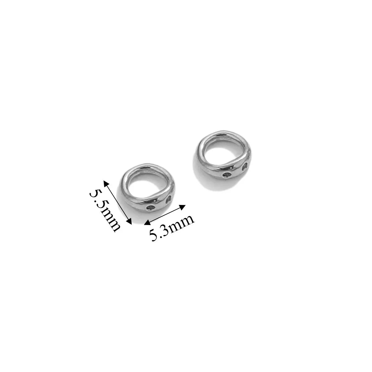 20pcs Stainless Steel Clasps End Connectors Hooks for Beading Supplies DIY Pearl Bracelet Necklace Jewelry Making Accessories