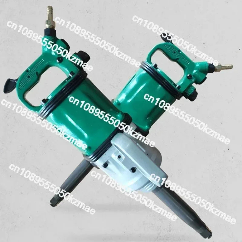 5500Nm Max Torque 1-Inch Heavy Duty Impact Wrench, 2800r/min Industrial Air Tool for Large Bolts in Construction, Mining, and He