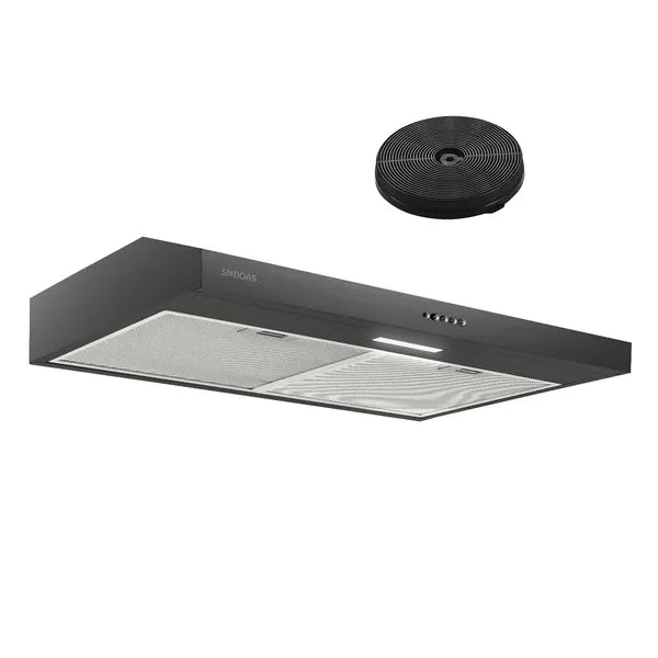 Stainless Steel Under Cabinet Range Hood Vent Cooking 230 CFM Kitchen