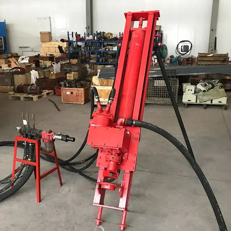 Customized Light Electric DTH Drilling Rig 40M Depth Multi - Angle Tool For Hydropower Road Construction